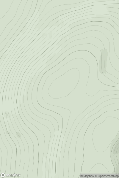 Thumbnail image for Beinn Gharbh [Glen Tromie to Glen Tilt] showing contour plot for surrounding peak